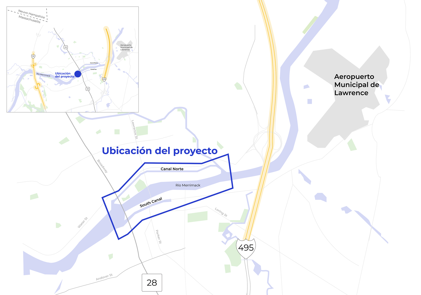 Mapa de ubicación del proyecto
